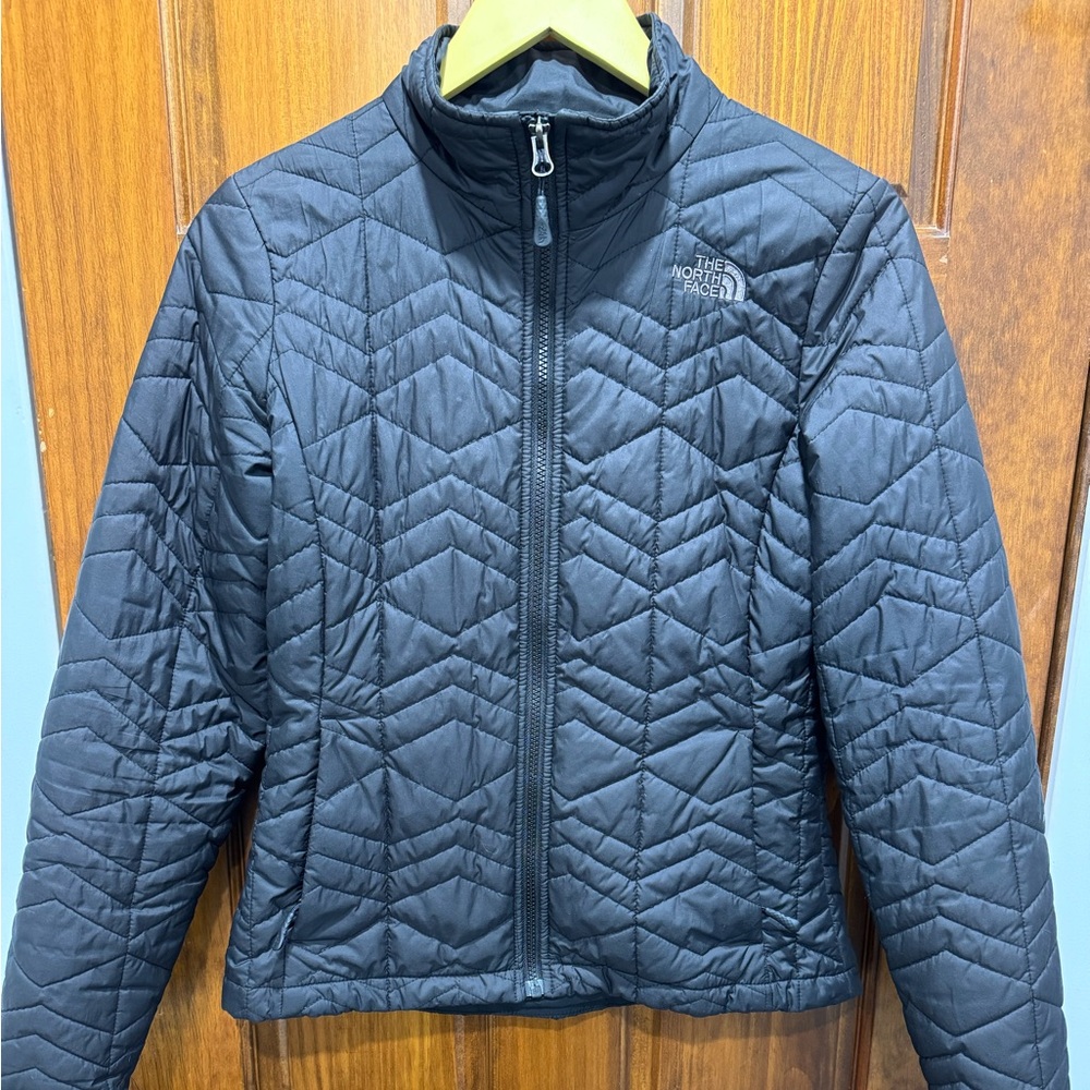 The North Face Quilted Parka Jacket NF0A2TJK Women's Sz Black